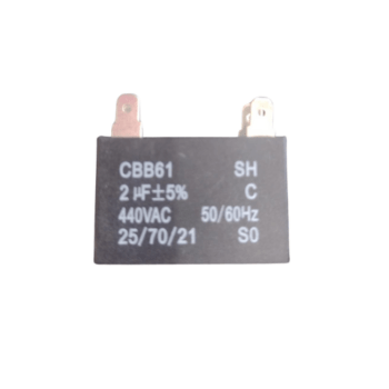 Capacitor Quadrado 2uf 440v ± 5%