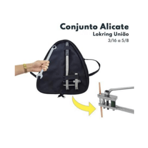 Conjunto Alicate Lokring União + Chave Combinada Spazio