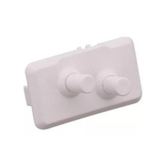 Interruptor Duplo Branco Porta Refrigerador BRM48n W10471975 Ori